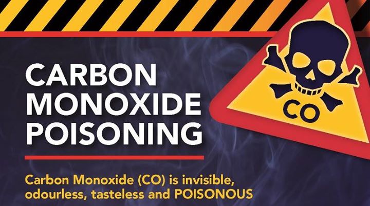 Previna-se contra o envenenamento por monóxido de carbono (CO)