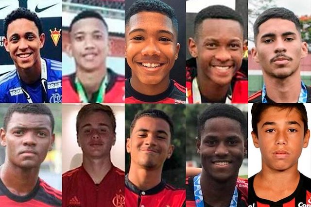FLA USA NE homenageia jogadores do Flamengo mortos em incêndio