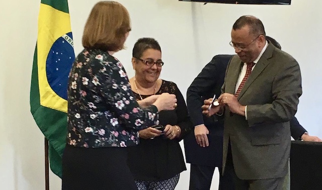 NILCEA Franco recebe a Medalha da Ordem de Rio Branco