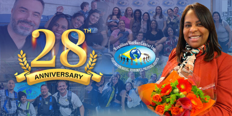 Brazilian Worker Center celebra 28 anos de fundação
