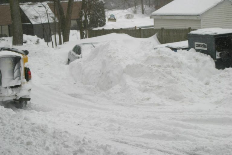 ANTES e depois da tempestade de neve, tenha um kit de emergência