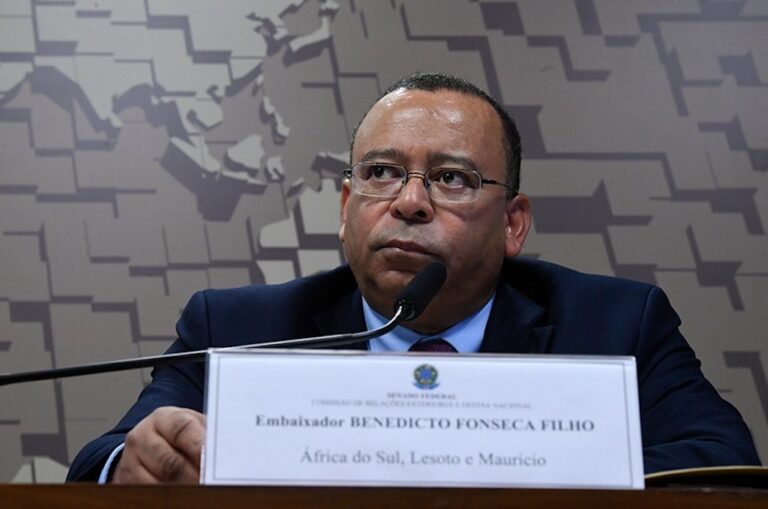 Diplomata Benedicto Fonseca Filho chefiará embaixada na África do Sul